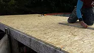 timber roof liner option